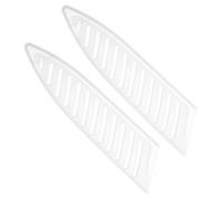 PATIKIL PP Safety Knife Cover Sleeves for 5" Ceramic Knife, 2 Pack Knives Edge Guard Blade Protector Universal Knife Sheath for Kitchen, White