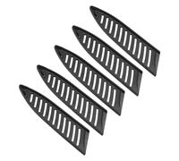 PATIKIL PP Safety Knife Cover Sleeves for 5" Ceramic Knife, 5 Pack Knives Edge Guard Blade Protector Universal Knife Sheath for Kitchen Chef Knife, Black