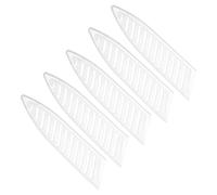PATIKIL PP Safety Knife Cover Sleeves for 5" Ceramic Knife, 5 Pack Knives Edge Guard Blade Protector Universal Knife Sheath for Kitchen, White