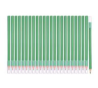 PATIKIL Pre-sharpened Colored Pencil Set, 24 Pcs Oil Color Pencils with Plastic Pencil Tip Cap Hexagonal Rod Wooden Pencils for Artists Art Painting, Light Green