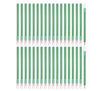 PATIKIL Pre-sharpened Colored Pencil Set, 36 Pcs Oil Color Pencils with Plastic Pencil Tip Cap Hexagonal Rod Wooden Pencils for Artists Art Painting, Light Green
