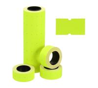 PATIKIL Pricing Labels, 10 Rolls 5000 Price Price Gun Labels Self-Adhesive Rectangular Puzzle Shape Marker Tag Stickers for Date Gun, Yellow