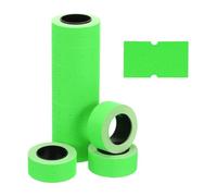 PATIKIL Pricing Labels, 10 Rolls 5000 Price Price Gun Labels Self-Adhesive Rectangular Puzzle Shape Marker Tag Stickers for Date Gun, Green