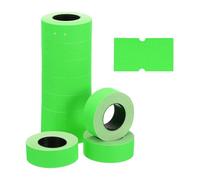 PATIKIL Pricing Labels, 10 Rolls 8000 Price Price Gun Labels Self-Adhesive Rectangular Puzzle Shape Marker Tag Stickers for Date Gun, Green
