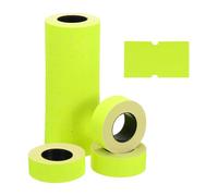 PATIKIL Pricing Labels, 10 Rolls 8000 Price Price Gun Labels Self-Adhesive Rectangular Puzzle Shape Marker Tag Stickers for Date Gun, Yellow