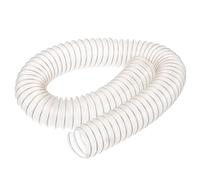 PATIKIL PU Flexible Vacuum Cleaner Hose, 50mm ID 1M Length Dust Collection Hose Use with Dust Collectors for Industrial Woodworking Cleaner, Copper Tone