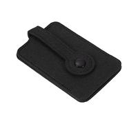 PATIKIL Pull-out Key Case, Felt Car Key Organize Pouch with Drawstring for Home Office Car Key, Black