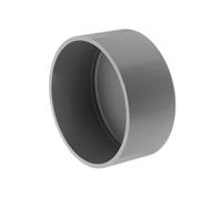 PATIKIL PVC Pipe End Caps, 1 Pack 200mm Diameter Pipe Cover Cap Plug Adapter Socket Fittings for Build DIY Furniture Garden Shelf Water Line, Grey