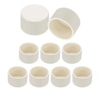 PATIKIL PVC Pipe End Caps, 9 Pack 40mm Diameter Pipe Cover Cap Plug Adapter Socket Fittings for Build DIY Furniture Garden Shelf Water Line, White