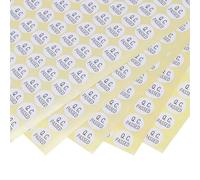 PATIKIL QC Passed Stickers 0.5", 15 Sheet Oval Adhesive Labels for Warehouse Inventory Quality Control Check Test, White