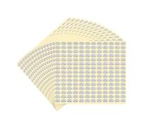 PATIKIL QC Passed Stickers 0.5x0.35, 2700 Pcs Inventory Quality Control Tester Stickers Warehouse Management Organization Pass Approval Labels for Inspection, White (15 Sheet)