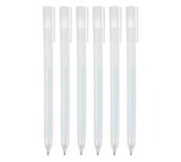 PATIKIL Quick Dry Glue Pen, Blue Ballpoint Roller Glue Fine Tip Pens Scrapbook Supplies for Crafting Scrapbook with Cap, 6 Pcs