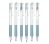 PATIKIL Quick Dry Glue Pen, Blue Ballpoint Roller Glue Fine Tip Pens Scrapbook Supplies for Crafting Scrapbook, 6 Pcs