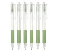 PATIKIL Quick Dry Glue Pen, Green Ballpoint Roller Glue Fine Tip Pens Scrapbook Supplies for Crafting Scrapbook, 6 Pcs