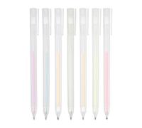 PATIKIL Quick Dry Glue Pen, Pink,Purple,Green,Blue,White,Orange Ballpoint Roller Glue Fine Tip Pens Scrapbook Supplies for Crafting Scrapbook with Cap, 6 Pcs