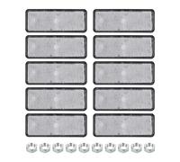 PATIKIL Rectangle Rear Reflectors, Safety Reflective Warning Reflector Plastic Universal Motorcycle Reflector with Screw Mount for Car Motorcycle Trailer Bike Bicycles