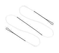 PATIKIL Recurve Bow String, Archery Bowstrings Replacement 14 Strands Longbow String for Universal Archery Equipment, White AMO 60"(Actual 56")