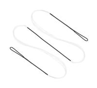 PATIKIL Recurve Bow String, Archery Bowstrings Replacement 14 Strands Longbow String for Universal Archery Equipment, White AMO 54"(Actual 50")