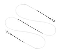 PATIKIL Recurve Bow String, Archery Bowstrings Replacement 14 Strands Longbow String for Universal Archery Equipment, White AMO 70"(Actual 66")