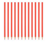 PATIKIL Red Colored Pencils Set, 12Pcs Oil Color Pencils Wooden Coloring Drawing Pencil for Artists Art Painting