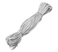 PATIKIL Reflective Piping Fabric Strip 109 Yds/100 Meters, Edging Braid Trim Sew on High Visibility Piping Tape for Clothing Bag, Highlight Silver