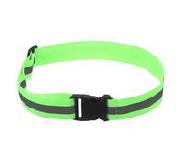 PATIKIL Reflective Safety Belt, Hi-Vis Safety Belt Adjustable High Visibility Reflective Glow Belt Outdoor Running Gear for Night Jogging Cycling Walking, Fluorescent Green
