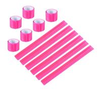 PATIKIL Reflective Slap Bands, 12 Pcs Reflector Band Snap Bracelet Armbands High Visibility Safety Reflectors Wrist Strap Strips for Night Jogging Cycling Running Hiking, Pink
