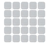 PATIKIL Reflective Stickers, 30 Pcs Safety High Visibility Reflective Sticker Waterproof Driveway Reflectors for Bicycle, Motorcycle, Silver (Square)