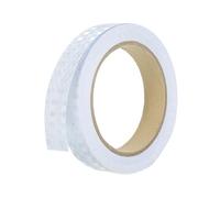 PATIKIL Reflective Tape, 0.8 Inch x 33 Ft Waterproof High Visibility Warning Safety Adhesive Tape Outdoor Reflector for Bikes Cars Motorcycles Trucks, White