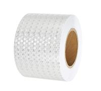 PATIKIL Reflective Tape, 1 Roll 4 Inch x 82 Ft Waterproof Self Adhesive High Visibility Caution Warning Safety Tape Reflector for Trucks Trailers Cars, White