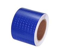 PATIKIL Reflective Tape, 4 Inch x 66 Ft Waterproof High Visibility Warning Safety Adhesive Tape Outdoor Reflector for Cars Trucks, Blue