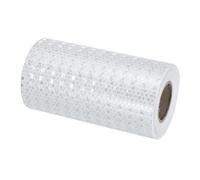 PATIKIL Reflective Tape, 6 Inch x 33 FT Waterproof Adhesive High Visibility Warning Safety Tape External Accessories Conspicuous for Cars Trucks, White
