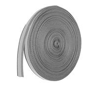 PATIKIL Reflective Tape Strip, 10mm x 22yards High Visibility Reflective Tape Sew-on DIY Warning Safety Fabric Webbing for Clothing Raincoats, Dark Grey
