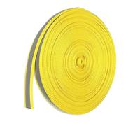 PATIKIL Reflective Tape Strip, 10mm x 22yards High Visibility Reflective Tape Sew-on DIY Warning Safety Fabric Webbing for Clothing Raincoats, Yellow