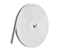 PATIKIL Reflective Tape Strip, 10mm x 50yards High Visibility Reflective Tape Sew-on DIY Warning Safety Fabric Webbing for Clothing Raincoats, White