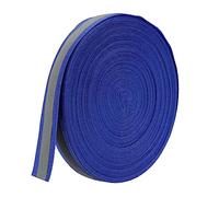 PATIKIL Reflective Tape Strip, 20mm x 50yards High Visibility Reflective Tape Sew-on DIY Warning Safety Fabric Webbing for Clothing Raincoats, Blue