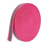 PATIKIL Reflective Tape Strip, 20mm x 50yards High Visibility Reflective Tape Sew-on DIY Warning Safety Fabric Webbing for Clothing Raincoats, Rose Red
