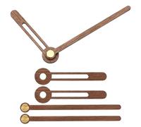 PATIKIL Replacement Clock Hands Kit, 3 Set Wooden Clock Mechanism Movement Wall Clock Hands Parts Replacement for 10 Inch Wall Clock Repair DIY Home Art Decor, C1