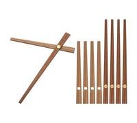 PATIKIL Replacement Clock Hands Kit, 5 Set Wooden Clock Mechanism Movement Wall Clock Hands Parts Replacement for 14 Inch Wall Clock Repair DIY Home Art Decor, A1