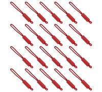 PATIKIL Replacement Zipper Pull Cord, 20Pcs Nylon Zipper Puller Slider Helper Extension Fixer for Luggage, Tent, Backpack, Handbag, Purse, Burgundy