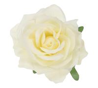 PATIKIL Rose Boho Hair Clips, Fabric Flower Brooch Pins for Women Wedding Party Dance Dress Clothes Accessories Valentine's Day Gifts, Beige