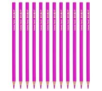 PATIKIL Rose Red Colored Pencils Set,12 Pcs Oil Color Pencils Wooden Coloring Drawing Pencil for Artists Art Painting