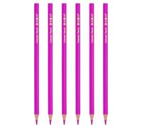 PATIKIL Rose Red Colored Pencils Set,6 Pcs Oil Color Pencils Wooden Coloring Drawing Pencil for Artists Art Painting