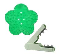 PATIKIL Rose Stem Leaf Thorn Stripper, 2Pcs/1Set Rose Thorn Stripper Remover Tool Leaf Stripping Tool for Gardening Flower Pruning, Green