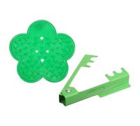 PATIKIL Rose Stem Leaf Thorn Stripper, 2Pcs/1Set Rose Thorn Stripper Remover Tool Leaf Stripping Tool for Gardening Flower Arrangement, Green