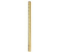 PATIKIL Round Brass Rods, 10mm Dia. 18cm / 7.09 Inch Length H59 Brass Bar Solid Metal Rods for DIY Crafting Jewelry Plating Repairing Science Class, Brassy