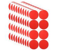 PATIKIL Round Colored Stickers 2", 30 Pcs Removable Sticky Writable Circle Coding Labels for Office Shop Home Classroom Marking Classification, Red