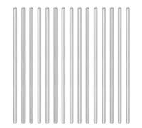 PATIKIL Round Metal Rod 2mm x 90mm, 30 Pcs Carbon Steel Round Shaft Rod Smooth Solid Shaft Bar Stock for Crafts Lathes Miniature Axle RC Airplane Car Model