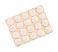 PATIKIL Round Mouse Feet Skates Pads 0.7mm for Gaming Mouse Feet Replacement Light Gray 20 Pcs