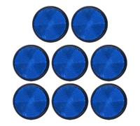 PATIKIL Round Rear Reflectors, Safety Warning Reflector Plastic Reflector with Screw for Car Motorcycle Trailer Bicycles